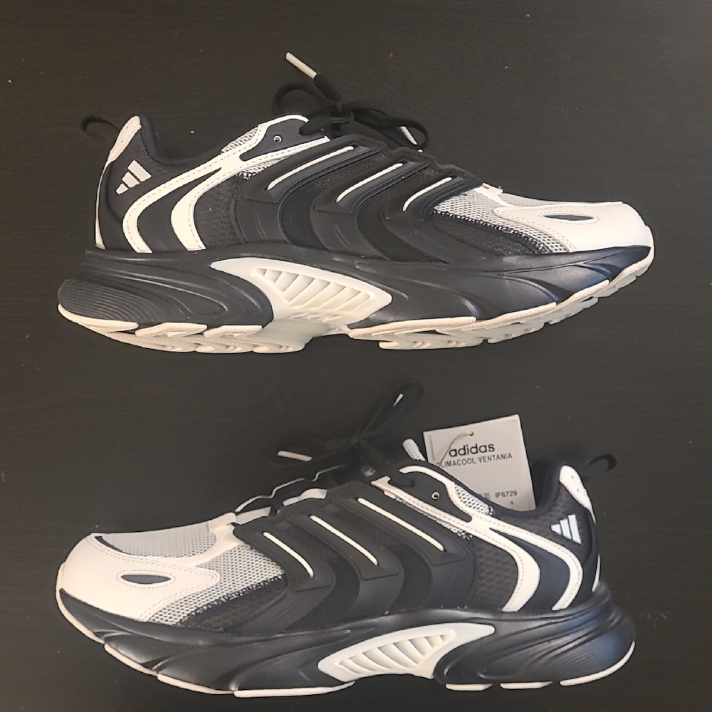 NWT Adidas Men's Climacool Ventania Black White Sz 9.5